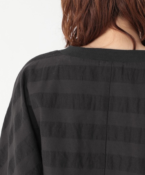 studio CLIP（スタディオクリップ）の「柄アソートドルマンTブラウス（シャツ/ブラウス・レディース・ライトベージュ/サックスブルー/オフホワイト/ブラック・FREE）」の6枚目の写真