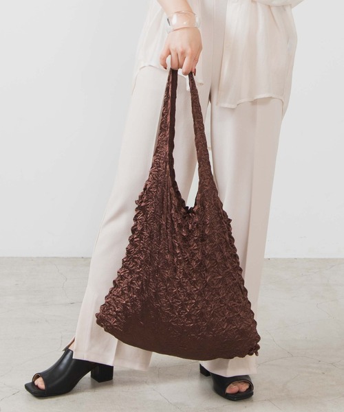 WEGO(ウィゴー)の「WEGO/【ZOZOTOWN&一部店限定】マルシェバッグ(トートバッグ・レディース・ブラック系その他2/その他2/ブラウン/その他1/オフホワイト/グリーン系その他2/ブルー/パープル系その他2/ベージュ系その他/パープル/ブラック/その他3/その他4/その他5・FREE)」の5枚目の写真