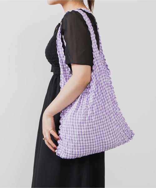 WEGO(ウィゴー)の「WEGO/【ZOZOTOWN&一部店限定】マルシェバッグ(トートバッグ・レディース・ブラック系その他2/その他2/ブラウン/その他1/オフホワイト/グリーン系その他2/ブルー/パープル系その他2/ベージュ系その他/パープル/ブラック/その他3/その他4/その他5・FREE)」の10枚目の写真