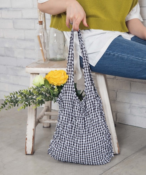 WEGO(ウィゴー)の「WEGO/【ZOZOTOWN&一部店限定】マルシェバッグ(トートバッグ・レディース・ブラック系その他2/その他2/ブラウン/その他1/オフホワイト/グリーン系その他2/ブルー/パープル系その他2/ベージュ系その他/パープル/ブラック/その他3/その他4/その他5・FREE)」の21枚目の写真