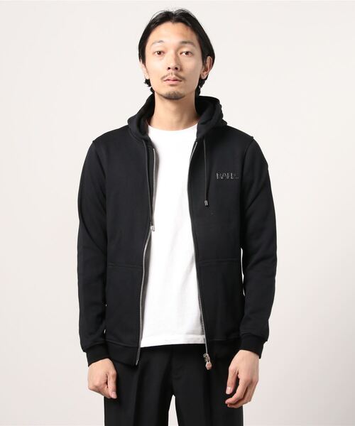 BALR.（ボーラー）の「BALR./ボーラー/Q-SERIES STRAIGHT ZIP HD/ジップフーディー/正規商品（パーカー・メンズ・ブラック/チャコール/レッド・SMALL/X-SMALL/MEDIUM/LARGE）」の15枚目の写真