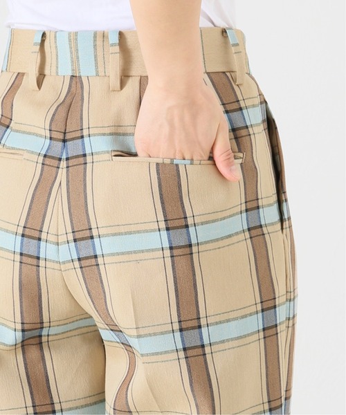 セール】Li/E/R/Pu チェック2タックパンツ◇（その他パンツ