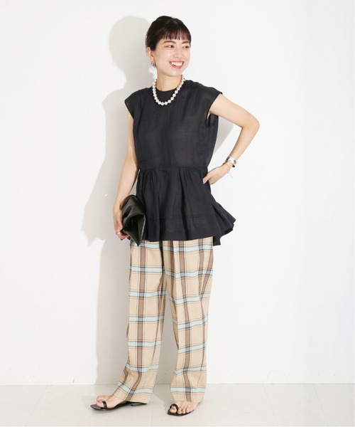 IENA  イエナ　パンツ　チェック　秋冬 予約》ガンクラブチェックパンツ（スラックス）｜IENA（イエナ