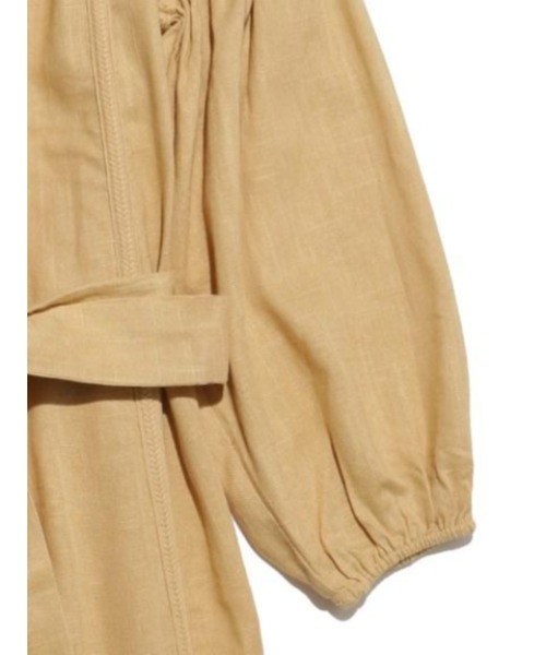 styles（スタイルス）の「BETWEEN SEA&SKY　Bella Gown　193111K21（ワンピース・レディース・ライトイエロー・X-SMALL）」の7枚目の写真