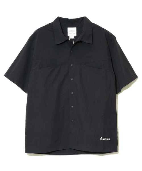 Gramicci（グラミチ）の「GRAMICCI/グラミチ　SHELL CAMP SHIRTS（シャツ/ブラウス・メンズ・ブラック/オリーブ・MEDIUM/LARGE）」の2枚目の写真