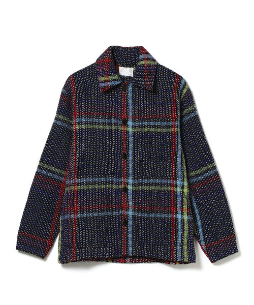 mii(ミー)の「mii × International Gallery BEAMS / 別注 カンタステッチ カバーオール(カバーオール・メンズ・ネイビー/ブラック・SMALL/MEDIUM/LARGE)」の6枚目の写真