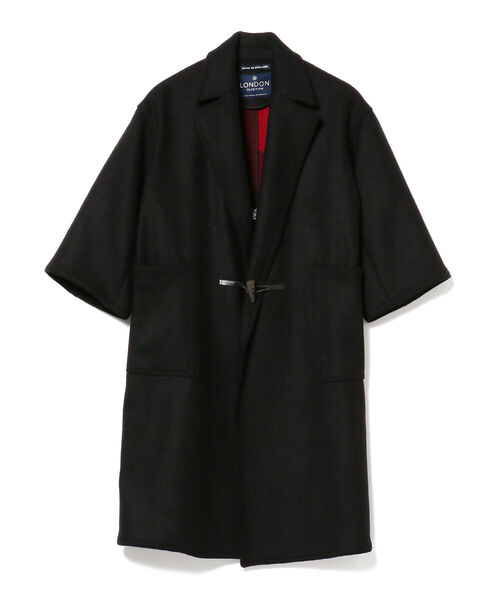 LONDON TRADITION(ロンドントラディション)の「LONDON TRADITION × International Gallery BEAMS / 別注 ダブルフェイス オーバーコート(その他アウター・メンズ・ネイビー/ブラック・34/36)」の2枚目の写真