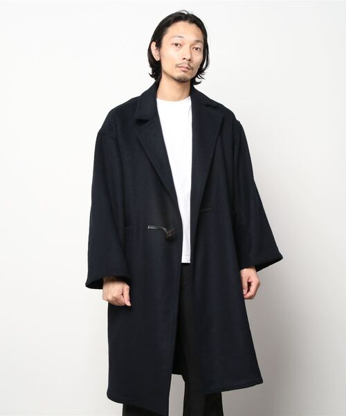 LONDON TRADITION(ロンドントラディション)の「LONDON TRADITION × International Gallery BEAMS / 別注 ダブルフェイス オーバーコート(その他アウター・メンズ・ネイビー/ブラック・34/36)」の10枚目の写真