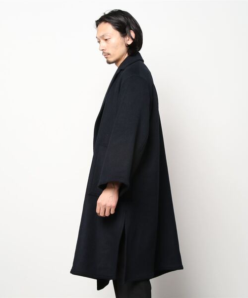 LONDON TRADITION(ロンドントラディション)の「LONDON TRADITION × International Gallery BEAMS / 別注 ダブルフェイス オーバーコート(その他アウター・メンズ・ネイビー/ブラック・34/36)」の11枚目の写真
