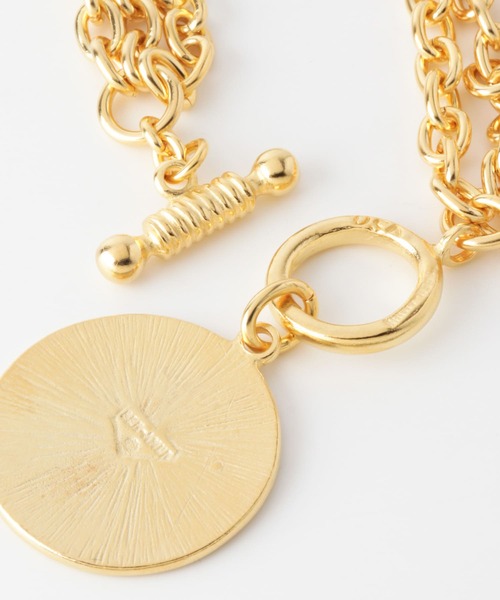 BEN AMUN(ベンアムン)の「ben amun Bracelet with Coin(ブレスレット・レディース・ゴールド・-)」の3枚目の写真