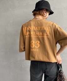 Manhattan Portage | [MANHATTAN PORTAGE/マンハッタンポーテージ] バックプリント ポケットTシャツ(Tシャツ/カットソー)