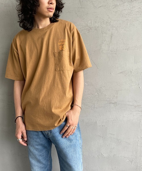 Manhattan Portage（マンハッタンポーテージ）の「[MANHATTAN PORTAGE/マンハッタンポーテージ] バックプリント ポケットTシャツ（Tシャツ/カットソー・レディース・ホワイト/ベージュ・M/L）」の21枚目の写真