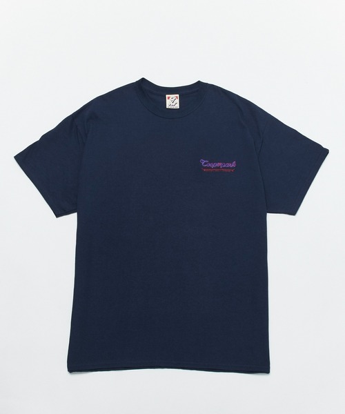 WHO'S WHO gallery(フーズフーギャラリー)の「COOPERPARKミニワッペンカレッジ刺繍TEE(Tシャツ/カットソー・メンズ・ホワイト/アッシュグレー/ネイビー/ブルー/グリーン・FREE)」の14枚目の写真