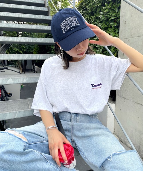 WHO'S WHO gallery(フーズフーギャラリー)の「COOPERPARKミニワッペンカレッジ刺繍TEE(Tシャツ/カットソー・メンズ・ホワイト/アッシュグレー/ネイビー/ブルー/グリーン・FREE)」の21枚目の写真