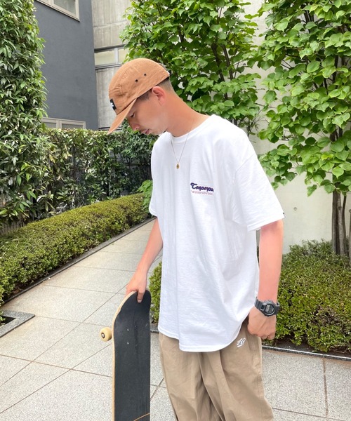 WHO'S WHO gallery(フーズフーギャラリー)の「COOPERPARKミニワッペンカレッジ刺繍TEE(Tシャツ/カットソー・メンズ・ホワイト/アッシュグレー/ネイビー/ブルー/グリーン・FREE)」の18枚目の写真