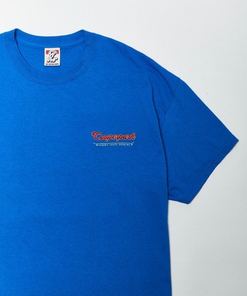 WHO'S WHO gallery(フーズフーギャラリー)の「COOPERPARKミニワッペンカレッジ刺繍TEE(Tシャツ/カットソー・メンズ・ホワイト/アッシュグレー/ネイビー/ブルー/グリーン・FREE)」の17枚目の写真