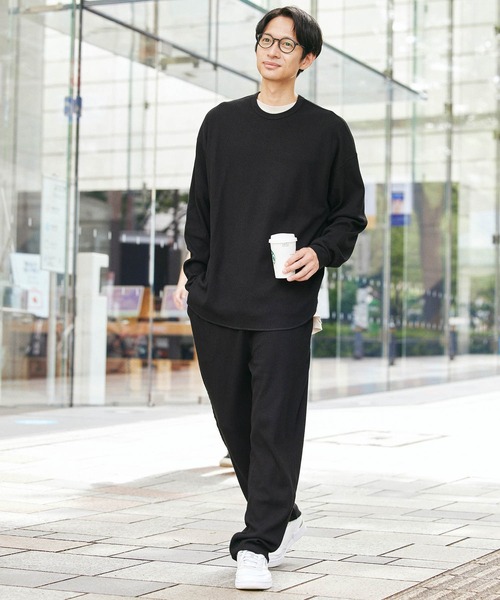 ブラック ルームウェアセット ラウンジセット ブラック ルームウェア