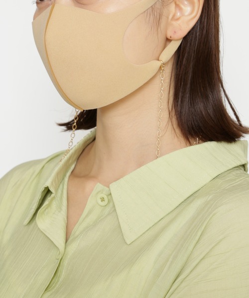 Ein（アイン）の「Ein/キラキラチェーン マスク・メガネチェーン（ネックレス・レディース・シルバー系その他/ゴールド系その他/シルバー系その他2/ゴールド系その他2・FREE）」の3枚目の写真