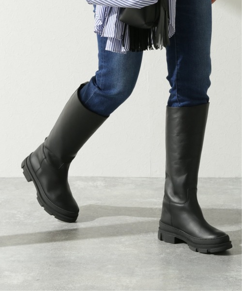 REMME(レメ)の「【REMME/レメ】ボリュームソールロングブーツ◆(ブーツ・レディース・ブラック・38/36/39/37)」の3枚目の写真