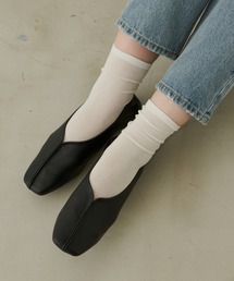 Aunt Marie's | パイピングフラットシューズ(バレエシューズ)