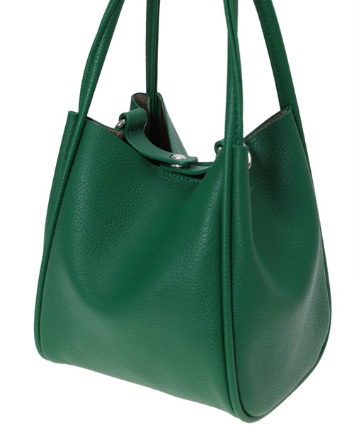 fifth(フィフス)の「3wayスクエアバッグ(ショルダーバッグ・レディース・ブラック/グリーン/ホワイト/シルバー/アイボリー/イエロー・FREE)」の17枚目の写真