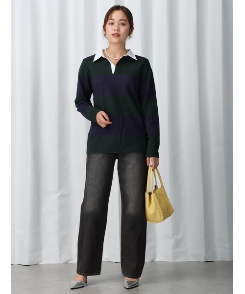 fifth(フィフス)の「3wayスクエアバッグ(ショルダーバッグ・レディース・ブラック/グリーン/ホワイト/シルバー/アイボリー/イエロー・FREE)」の12枚目の写真