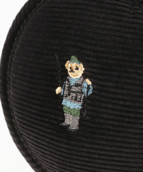BEAMS（ビームス）の「AVERAGE × BEAMS / 別注 Corduroy Fish Bear Ear Muffler（イヤーマフ・メンズ・ブラウン/ネイビー/ブラック・ONE SIZE）」の6枚目の写真