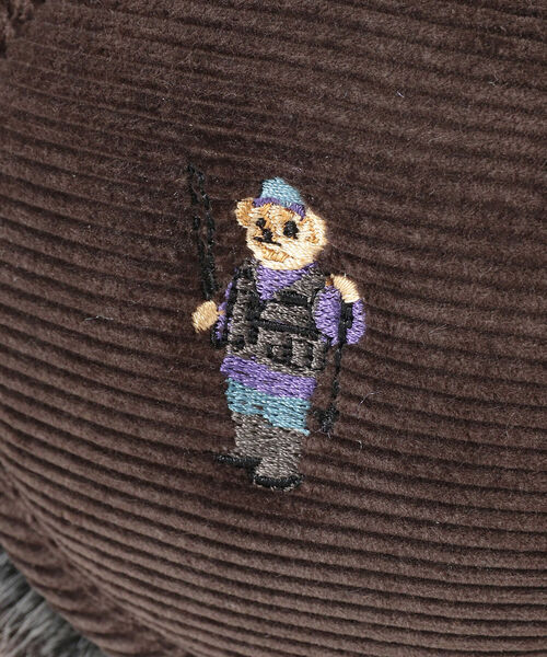 BEAMS（ビームス）の「AVERAGE × BEAMS / 別注 Corduroy Fish Bear Ear Muffler（イヤーマフ・メンズ・ブラウン/ネイビー/ブラック・ONE SIZE）」の10枚目の写真