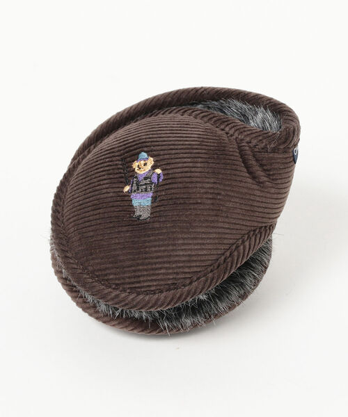 BEAMS（ビームス）の「AVERAGE × BEAMS / 別注 Corduroy Fish Bear Ear Muffler（イヤーマフ・メンズ・ブラウン/ネイビー/ブラック・ONE SIZE）」の11枚目の写真