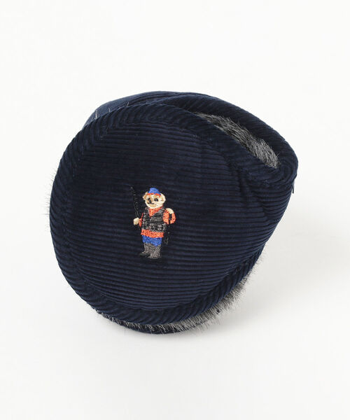BEAMS（ビームス）の「AVERAGE × BEAMS / 別注 Corduroy Fish Bear Ear Muffler（イヤーマフ・メンズ・ブラウン/ネイビー/ブラック・ONE SIZE）」の15枚目の写真