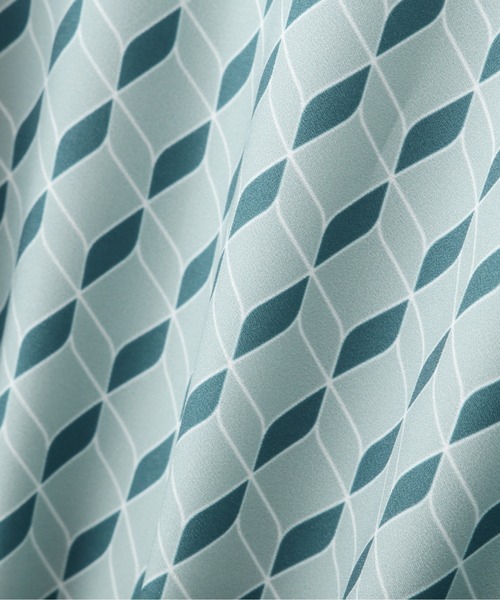 PROPORTION BODY DRESSING（プロポーションボディドレッシング）の「プリーツレトロ柄ワンピース / 1211240916（ワンピース・レディース・ベージュ/グリーン・MEDIUM/SMALL）」の15枚目の写真