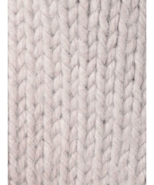 MERCURYDUO（マーキュリーデュオ）の「クロップドハンドニット（ニット/セーター・レディース・オフホワイト/ライトグレー・FREE）」の15枚目の写真