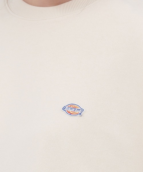 Dickies(ディッキーズ)の「Dickies/ディッキーズ 刺繍ロゴ裏毛クルーネック/バックプリント 長袖カットソー スリット チュニック(Tシャツ/カットソー・レディース・グリーン/ブラック系その他/オフホワイト/ブラック/ホワイト系その他/グリーン系その他・M/L)」の20枚目の写真