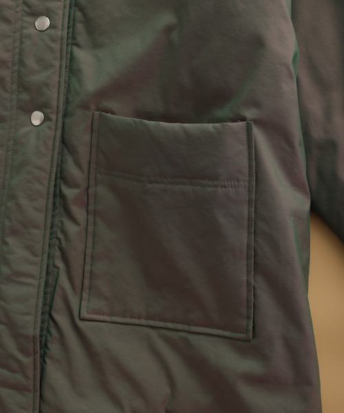 VACANCY（ヴァカンシー）の「タマムシダウンライク中綿コート（ダウンジャケット/コート・レディース・ブラウン/カーキ・FREE）」の9枚目の写真