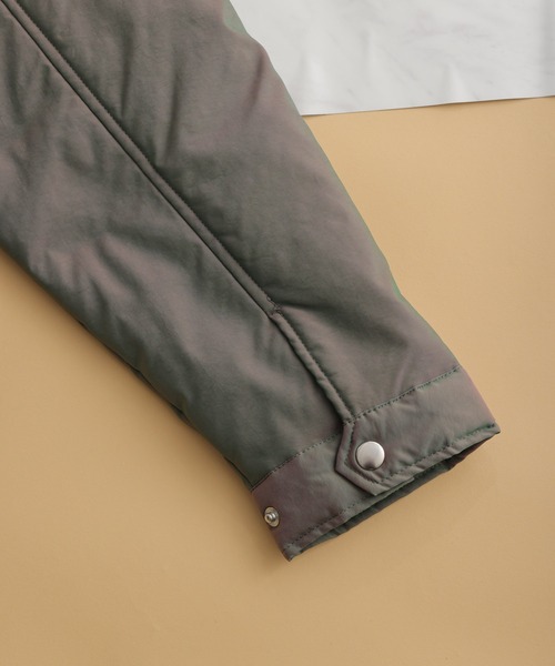 VACANCY（ヴァカンシー）の「タマムシダウンライク中綿コート（ダウンジャケット/コート・レディース・ブラウン/カーキ・FREE）」の12枚目の写真