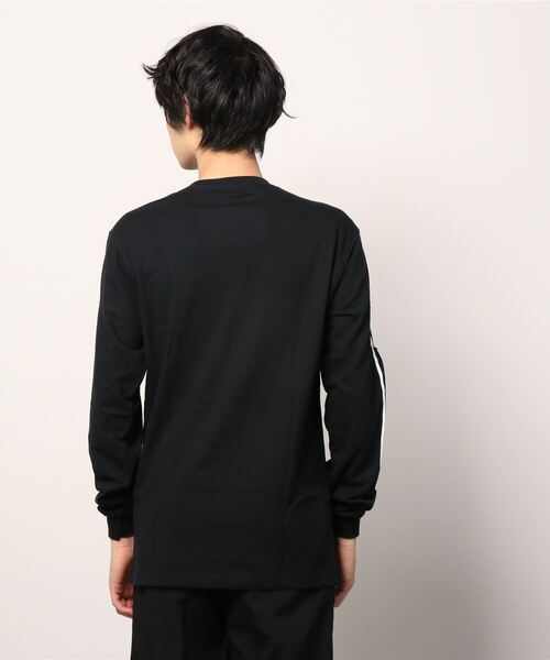 CHROME（クローム）の「FLYING LION LS TEE / フライング ライオン ロングスリーブ ティー（Tシャツ/カットソー・メンズ・ブラック/グレー・M/L/XL/S）」の4枚目の写真