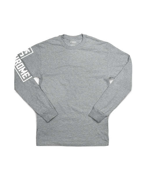 CHROME（クローム）の「FLYING LION LS TEE / フライング ライオン ロングスリーブ ティー（Tシャツ/カットソー・メンズ・ブラック/グレー・M/L/XL/S）」の2枚目の写真