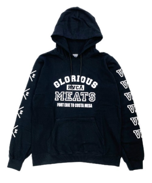RVCA(ルーカ)の「RVCA メンズ 【MATTY MATHESON COLLECTION】 MATTY HOODIE パーカー【2021年秋冬モデル】/ルーカバックプリントプルオーバーパーカー(パーカー・メンズ・ホワイト/ゴールド/ブラック・LARGE/X-LARGE/MEDIUM/SMALL)」の3枚目の写真