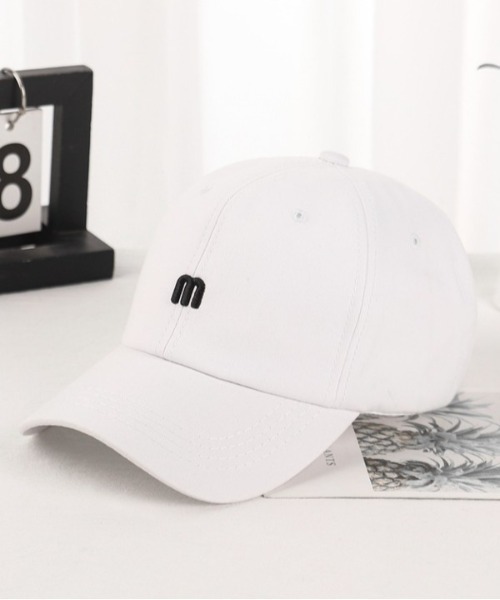 Loco Ocean（ロコオーシャン）の「ワンポイントミニロゴ刺繍付き ベースボールキャップ（キャップ・レディース・オフホワイト/アイボリー/イエロー/ブラック/オレンジ/ブルー・ONE SIZE）」の2枚目の写真
