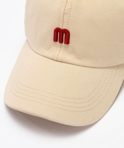 Loco Ocean（ロコオーシャン）の「ワンポイントミニロゴ刺繍付き ベースボールキャップ（キャップ・レディース・オフホワイト/アイボリー/イエロー/ブラック/オレンジ/ブルー・ONE SIZE）」の7枚目の写真