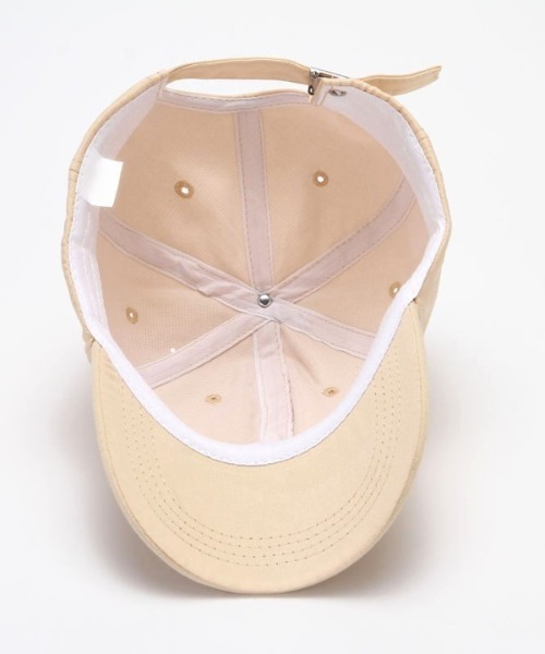 Loco Ocean（ロコオーシャン）の「ワンポイントミニロゴ刺繍付き ベースボールキャップ（キャップ・レディース・オフホワイト/アイボリー/イエロー/ブラック/オレンジ/ブルー・ONE SIZE）」の11枚目の写真