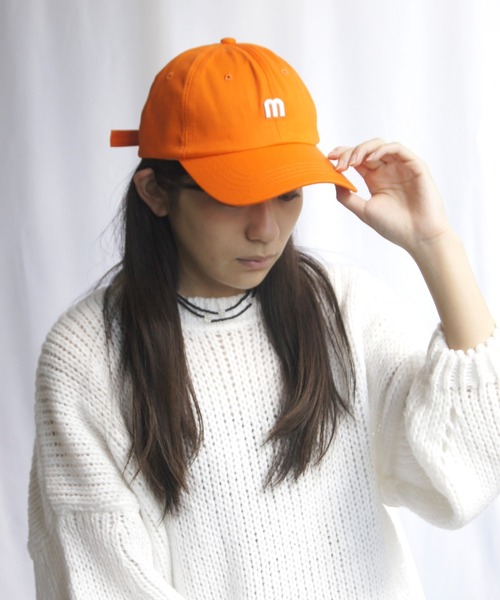 Loco Ocean（ロコオーシャン）の「ワンポイントミニロゴ刺繍付き ベースボールキャップ（キャップ・レディース・オフホワイト/アイボリー/イエロー/ブラック/オレンジ/ブルー・ONE SIZE）」の13枚目の写真