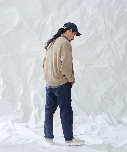 CPCM(シーピーシーエム)の「強撚カーディガン(カーディガン/ボレロ・メンズ・チャコールグレー/グレイッシュベージュ/グレー/ブルー・FREE)」の20枚目の写真