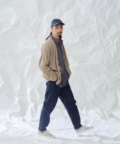 CPCM(シーピーシーエム)の「強撚カーディガン(カーディガン/ボレロ・メンズ・チャコールグレー/グレイッシュベージュ/グレー/ブルー・FREE)」の21枚目の写真