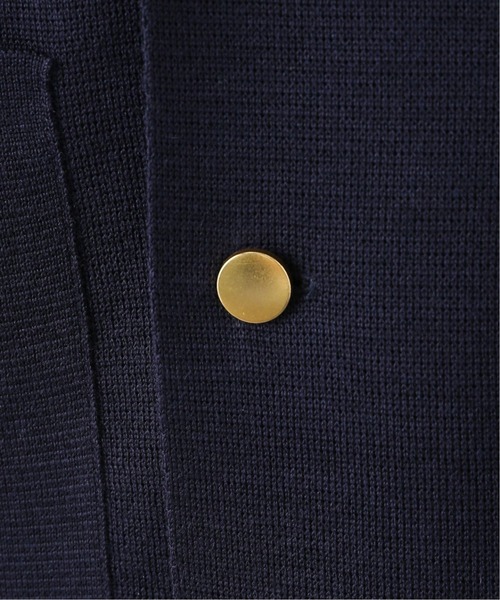EDIFICE(エディフィス)の「ミラノリブ ダブル ジャケット(カーディガン/ボレロ・メンズ・ブラック/ネイビー・MEDIUM/LARGE)」の8枚目の写真
