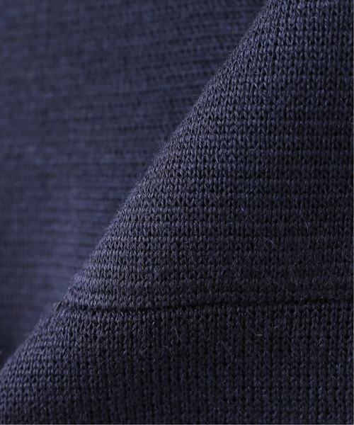 EDIFICE(エディフィス)の「ミラノリブ ダブル ジャケット(カーディガン/ボレロ・メンズ・ブラック/ネイビー・MEDIUM/LARGE)」の4枚目の写真