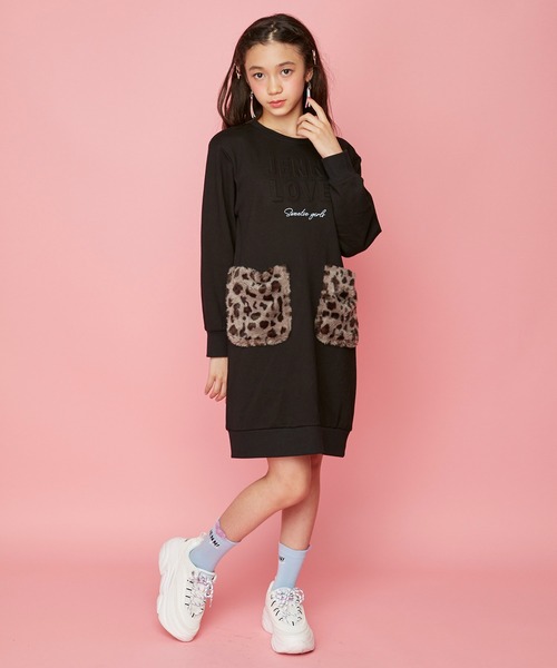 JENNI love(ジェニィラブ)の「シリコンワッペン厚底スニーカー(スニーカー・キッズ・ミント/オフホワイト/ラベンダー/ブラック・23cm/22cm/24cm)」の6枚目の写真