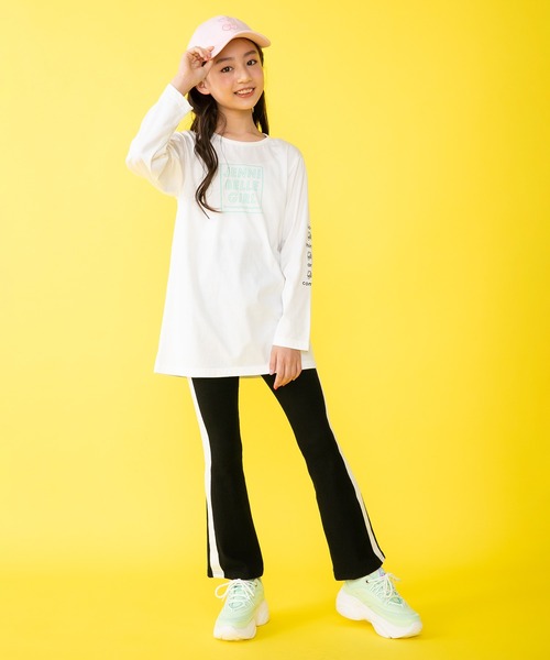 JENNI love(ジェニィラブ)の「シリコンワッペン厚底スニーカー(スニーカー・キッズ・ミント/オフホワイト/ラベンダー/ブラック・23cm/22cm/24cm)」の10枚目の写真