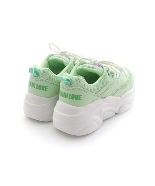 JENNI love(ジェニィラブ)の「シリコンワッペン厚底スニーカー(スニーカー・キッズ・ミント/オフホワイト/ラベンダー/ブラック・23cm/22cm/24cm)」の19枚目の写真
