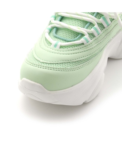 JENNI love(ジェニィラブ)の「シリコンワッペン厚底スニーカー(スニーカー・キッズ・ミント/オフホワイト/ラベンダー/ブラック・23cm/22cm/24cm)」の22枚目の写真